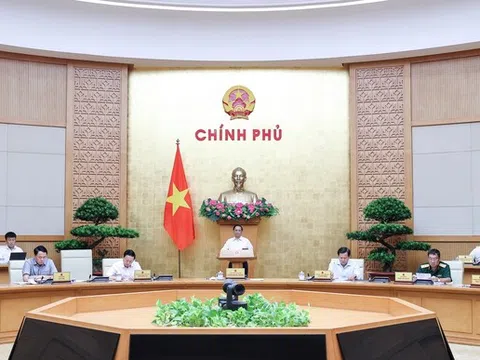 Thủ tướng Phạm Minh Chính chủ trì phiên họp Chính phủ chuyên đề pháp luật tháng 7/2023