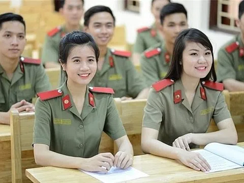 Điểm đầu vào năm 2023 các trường công an nhân dân là bao nhiêu?