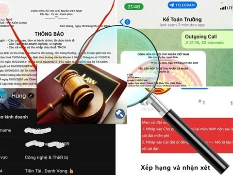 Hà Nội: Cảnh báo app giả mạo cơ quan thuế để chiếm đoạt tài sản