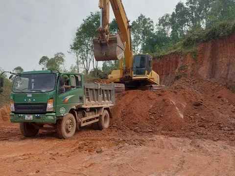 Thừa Thiên Huế thanh tra việc cấp phép, khai thác các mỏ đất làm vật liệu san lấp