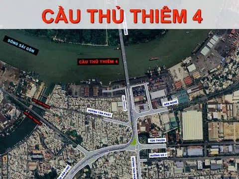 Không chỉ cầu quay, cầu mở , có thể làm cầu Thủ Thiêm 4 thành hầm chui