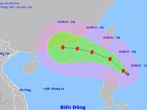 Tin bão SAOLA và các chỉ đạo ứng phó