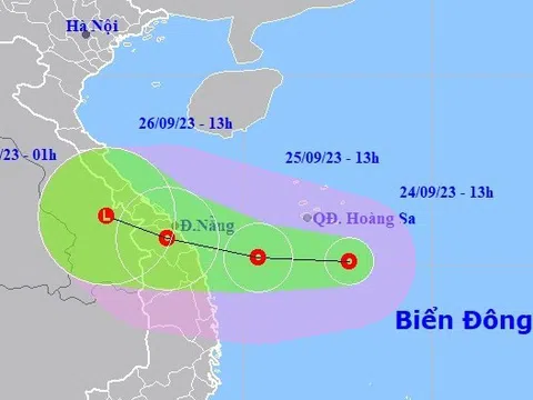 Tin áp thấp nhiệt đới trên Biển Đông; cảnh báo mưa lớn, lũ quét, sạt lở đất