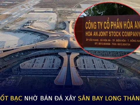 Một doanh nghiệp đầu tư công “hốt bạc” nhờ bán đá xây sân bay Long Thành, sở hữu nhiều mỏ đá cách sân bay này chỉ 25km