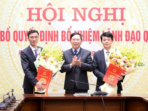 Bổ nhiệm Phó Chánh Văn phòng, Thư ký Bí thư Tỉnh ủy giữ chức Giám đốc Sở