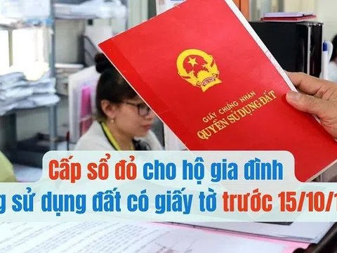 Quy định chi tiết về việc cấp sổ đỏ cho đất có giấy tờ trước ngày 15/10/1993