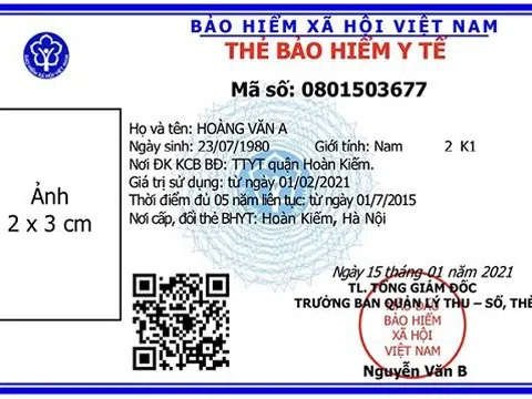 Vì sao thẻ BHYT mẫu mới không ghi ngày hết hạn sử dụng?