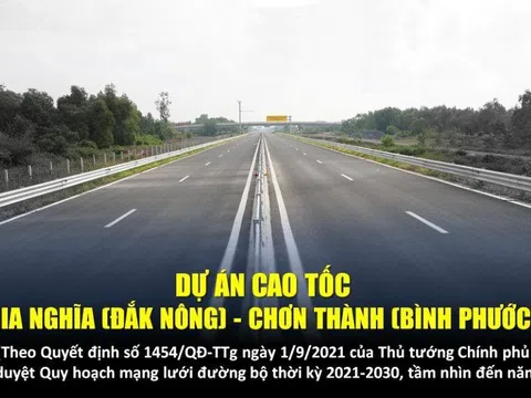 Trình Quốc hội dự án cao tốc hơn 25.500 tỉ đồng nối Bình Phước với Đắk Nông