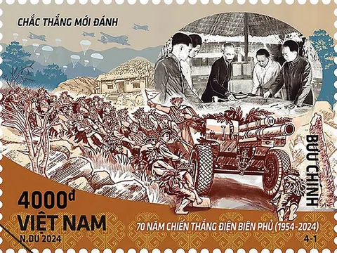 Khám phá ý nghĩa đằng sau bộ tem đặc biệt kỷ niệm 70 năm Chiến thắng Điện Biên Phủ