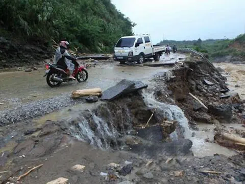 Từ đêm 14-16/6, vùng núi và trung du Bắc Bộ mưa lớn về đêm và sáng