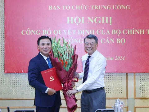 Bí thư Thanh Hóa Đỗ Trọng Hưng làm Phó Ban Tổ chức Trung ương