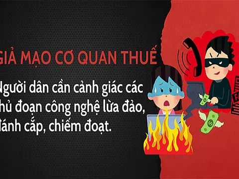 Công an Hà Nội cảnh báo người dân về thủ đoạn mạo danh nhân viên thuế, kê khai thuế điện tử