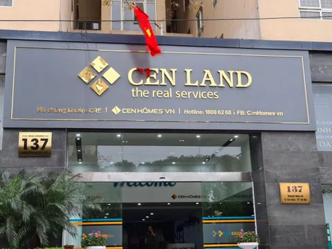 CenLand báo cáo doanh thu quý 1/2025 giảm mạnh