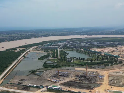 Sử dụng hóa đơn khống để khai thác cát trái phép đưa về dự án Eco Central Park để thi công