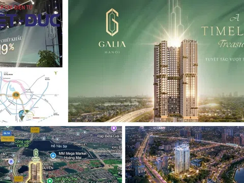 Dự án Galia Hanoi mới tái khởi động sau thập kỷ “đắp chiếu”, môi giới ồ ạt nhận booking