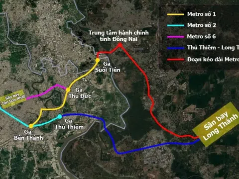 Kéo metro đến Long Thành, thêm ga đường sắt tốc độ cao 350km/h