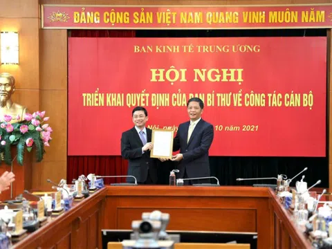 Ban Bí thư điều động, bổ nhiệm Phó Trưởng Ban Kinh tế Trung ương