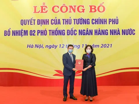 Ngân hàng Nhà nước có thêm 2 tân Phó Thống đốc