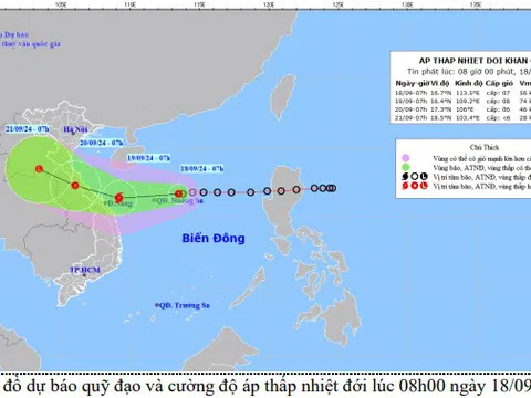 Từ 18-20/9, ở Bắc và Trung Trung Bộ có mưa to đến rất to