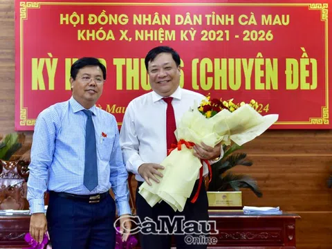 Phê chuẩn ông Phạm Thành Ngại giữ chức Chủ tịch UBND tỉnh Cà Mau