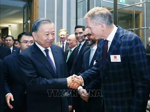 Tổng Bí thư Tô Lâm dự Tọa đàm Doanh nghiệp Việt Nam - Anh