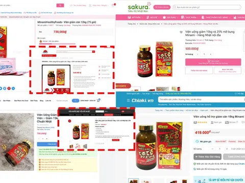 Cục An toàn thực phẩm đề nghị xử lý nghiêm sản phẩm giảm cân không phép trên Lazada và Shopee