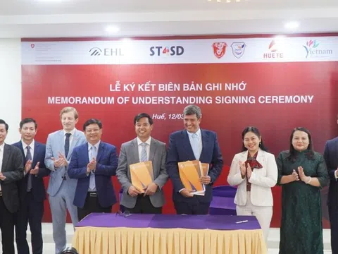Huế ký kết hợp tác đào tạo du lịch chuẩn Thụy Sĩ, thúc đẩy quốc tế hóa nguồn nhân lực