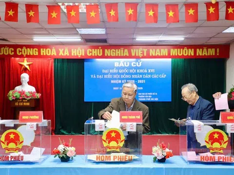 Tỉ lệ cử tri cả nước đi bầu cử đạt trên 99%