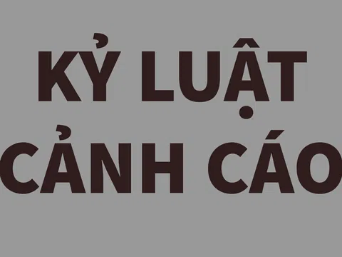 Chủ tịch Phú Yên Trần Hữu Thế bị cảnh cáo