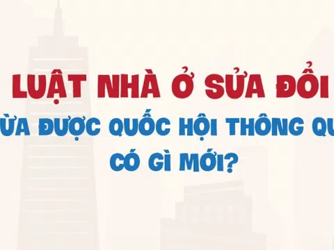 Những điểm đáng chú ý trong Luật Nhà ở sửa đổi vừa được Quốc hội thông qua