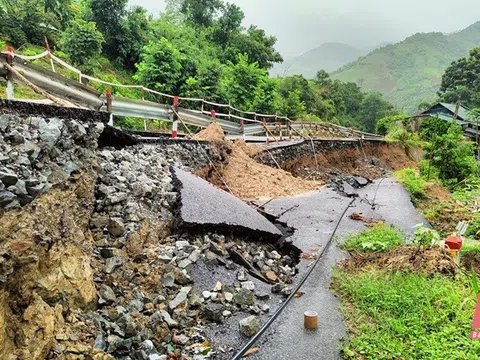 Sạt lở hàng loạt tuyến quốc lộ tại Điện Biên, Lai Châu, Lào Cai, Bắc Kạn, Thanh Hóa