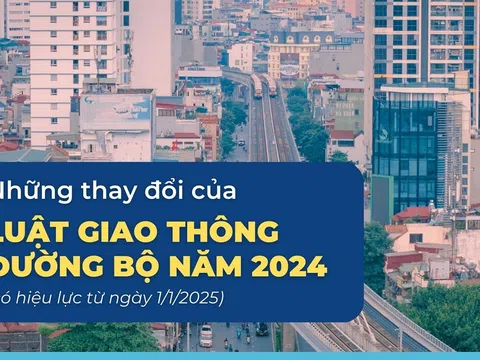 Luật giao thông đường bộ áp dụng từ năm 2025 có những thay đổi gì?