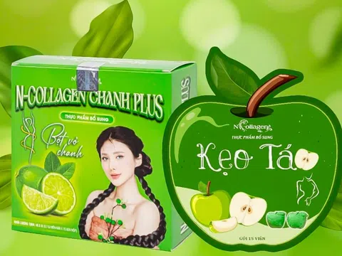 Khẩn trương kiểm tra Kẹo táo thải mỡ bụng do “Ngân Collagen” quảng cáo