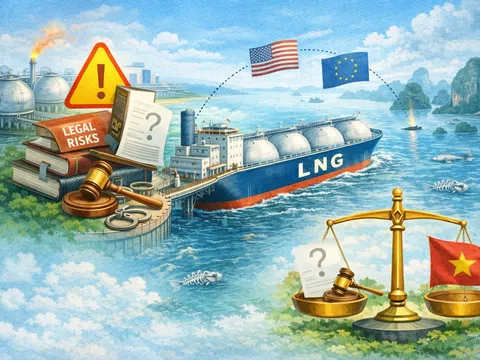 Nhận diện rủi ro pháp lý trong chuỗi cung ứng thiên nhiên hoá lỏng (LNG): Kinh nghiệm quốc tế và gợi mở cho Việt Nam