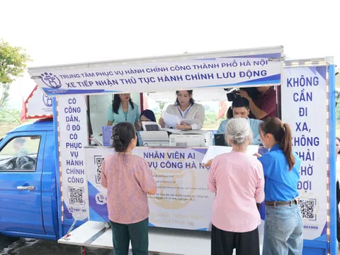 Triển khai mô hình “dịch vụ công lưu động”, tạo thuận lợi cho người già, người yếu thế