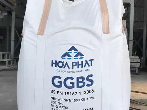 Hòa Phát bán hơn 710.000 tấn xỉ hạt lò cao trong 6 tháng đầu năm