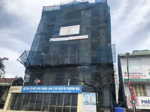 Dự án 52 Hàng Bài (Hoàn Kiếm) của Tập đoàn T&T đã từng bị xử phạt vì hành vi xây dựng sai phép