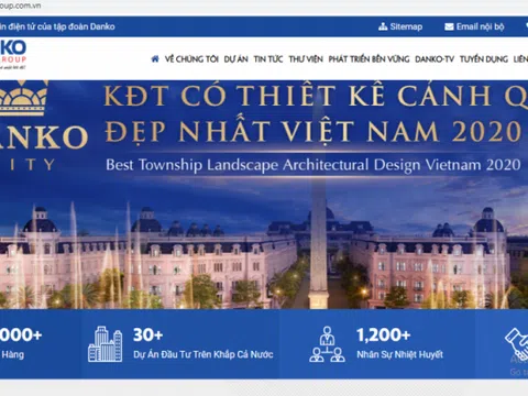 Công ty Cổ phần Tập đoàn Danko sử dụng website sai mục đích
