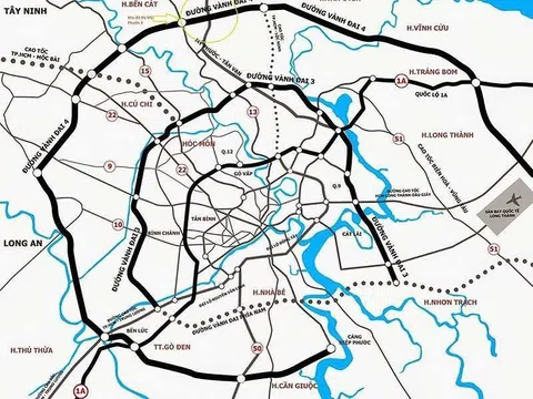 Sớm hoàn thành tuyến đường vành đai 4 đi qua 5 tỉnh phía Nam