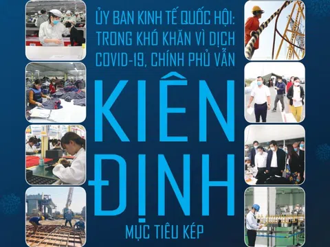 Ủy ban Kinh tế Quốc hội: Kiên định thực hiện “mục tiêu kép” dù gặp nhiều khó khăn