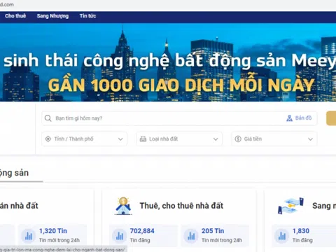 Meey Land: “Trang thông tin điện tử tổng hợp” hay “Sàn thương mại điện tử”?