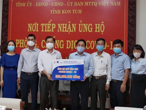 Công ty Xăng dầu Bắc Tây Nguyên hỗ trợ hơn 2 tỷ đồng phòng, chống dịch Covid-19