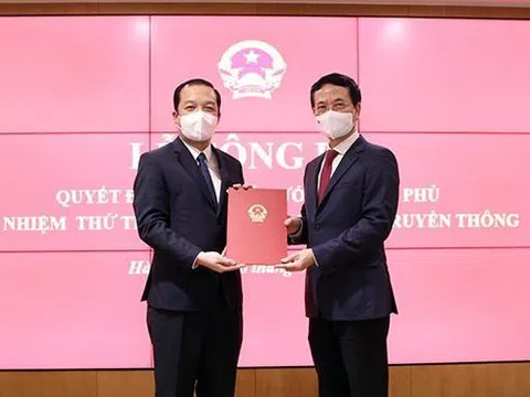Ông Phạm Đức Long được bổ nhiệm làm Thứ trưởng Bộ Thông tin và Truyền thông