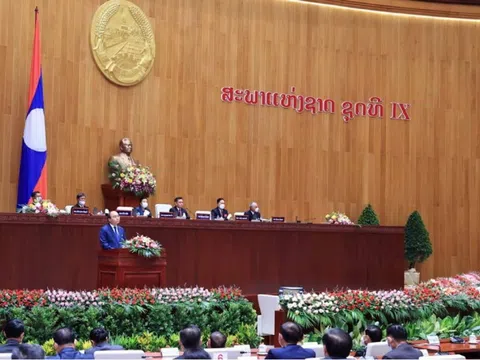 Toàn văn phát biểu của Chủ tịch nước Nguyễn Xuân Phúc tại phiên họp Quốc hội Lào Khóa IX